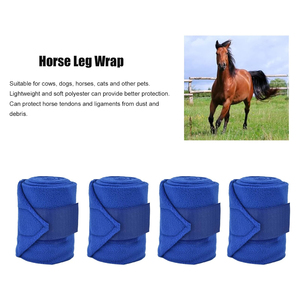 Bandages en polaire de qualité supérieure pour le polo équestre, protection des jambes pour l'équitation, produits de soins pour chevaux - Product Image 6