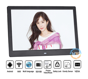 12 inch tải về miễn phí mp3 mp4 lập trình kỹ thuật số khung ảnh ứng dụng với wifi - Product Image 2