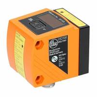 Capteur de distance laser O1D100 IO-Link 0,2-3,5 m PNP NPN 24 VCC, portée 0,2-3,5 m, sortie PNP, sortie NPN, détection d'objets à distance, convexe