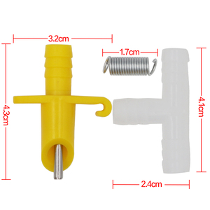 Otomatik tavşan içme meme tavşan fare meme su tiryakisi kemirgen su besleyici için hayvan Pet - Product Image 4