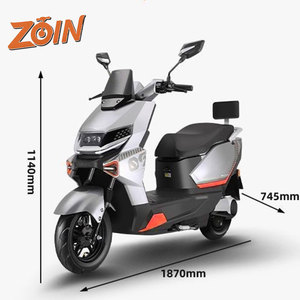 Scooter électrique 72V 1200W T12, autonomie 80-120 km, batterie au plomb-acide, vitesse maximale 55 km/h, moto électrique haute vitesse personnalisée - Product Image 4