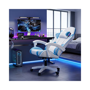 Chaise de jeu économique, chaise PC personnalisée, chaise de jeu respirante en cuir à dossier haut <span class=keywords><strong>pour</strong></span> les utilisateurs de cybercafé, fournie directement par l'usine - Product Image 3