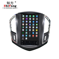Lecteur DVD de voiture avec écran tactile de 11,8 pouces, style Tesla, Android 13.0, CarPlay, 2K, pour Chevrolet Cruze 2012-2014, autoradio GPS