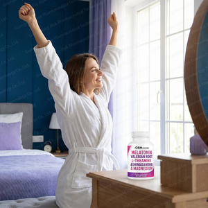 Marque privée OEM Capsules de sommeil tout en 1 mélatonine Mélatonine Ashwagandha Supplément de magnésium Mélatonine pure Tablette de poudre de <span class=keywords><strong>3</strong></span> <span class=keywords><strong>mg</strong></span> - Product Image 5