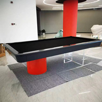 Vente directe usine – Table de billard professionnelle haut de gamme personnalisée 9FT avec structure en bois pour club et bar