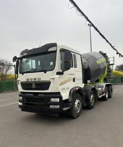 รถผสมคอนกรีต HOWO ขนาด 8/10/12/14 คิว ยี่ห้อ S-a-n-y x-c-m-g ที่เชื่อถือได้ รถผสมปูนซีเมนต์มือสองจากจีน มีจำหน่ายสำหรับส่งออก - Product Image 2