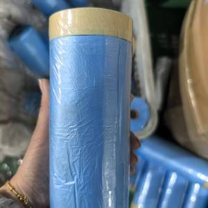 Ruban <span class=keywords><strong>de</strong></span> masquage en plastique pré-coupé avec distributeur à lame, film <span class=keywords><strong>de</strong></span> protection en plastique pour automobile, électroménager et meubles - Product Image 5