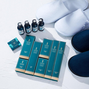 Wholesale Eco Friendly Plastic Portable Disposable Hotel Bathroom Personal Care Toiletries Shampoo Set - Product Image 3