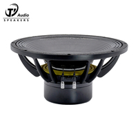 TJ Audio Subwoofer Néodyme 15 pouces 3400W, Haut-parleur de basses professionnel 96.5dB, Bobine vocale 4.5 pouces, pour Line Array et Scène en aluminium