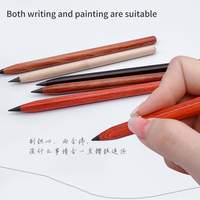 SEAPEN Crayon éternel en bois personnalisé avec logo pour étudiants et finance, largeur d'écriture 0,5 mm, écriture fluide sans recharge