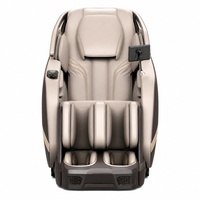Fauteuil de massage corps entier zéro gravité SL Track 3D avec rouleaux, airbags, rouleaux pour mollets et pieds, chauffage et écran tactile pour la maison