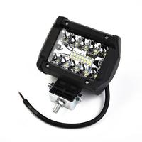 60W 12V LED Barre lumineuse de travail étanche, anti-poussière et antichoc pour camion SUV ATV UTV Bateau Lumen élevé