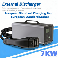 Adaptateur V2L 7KW, pistolet de décharge pour véhicule électrique, norme européenne, avec prise standard européenne