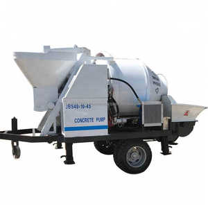 Nhà Máy Nóng Bán Diesel 30m3/H Trailer Máy Bơm Bê Tông Trung Quốc Trộn Bê Tông Bơm Cho Nhà Xây Dựng - Product Image 2