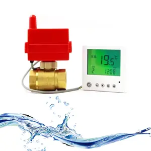 Remote Control Water Valve Wireless TF-W1 MBUS Remote Control Temperature Control Valve For HVAC Water Control