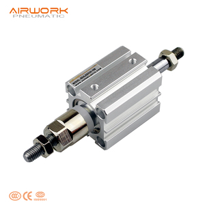 Cilindro Pneumatico Compatto Serie SDA [Diametro 12-100mm] Tipo Airtac, Cilindro ad Aria Sottile in Lega di Alluminio a Doppia Azione - Product Image 4