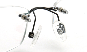 H6817,トレンディな長方形の光学メガネフレーム男性用フレキシブル近視眼鏡フレームレス眼鏡 - Product Image 5