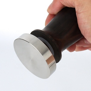 Oferta Especial: Prensadores de Café con Mango de Madera, 51/53/58mm, Prensador de Café Espresso de Acero Inoxidable - Product Image 2