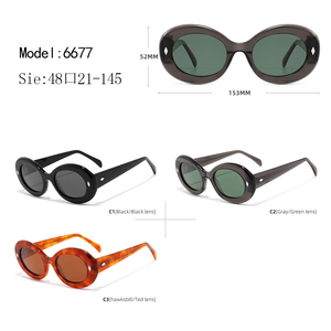 Oval Full Rim <b>Sunglasses</b> Tortoise <b>Frame</b> UV400 Protection Unisex Retro Style Casual Wear - Product Image 2