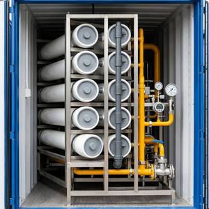 Sistema de Desalinización de Agua de Mar en Contenedor, Alimentado por Energía Solar, Planta de Tratamiento de Agua SWRO de Bajo Consumo para Áreas Remotas de Islas - Product Image 2