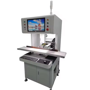 Aplicador de Etiquetas Semiautomático con Posicionamiento Visual para Superficies Planas, para Tiras de Prueba Médicas y Componentes Electrónicos - Product Image 4