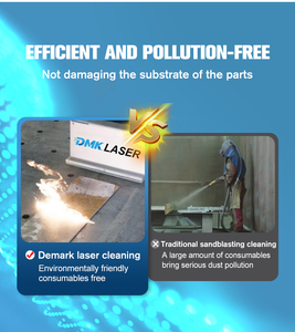 DMK DPL-300 2MJ 5MJ 15MJ 300w Pulse Laser Cleaning <b>Machine</b> for Clean Wood - Product Image 6