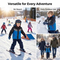 Veste de ski et snowboard personnalisée, manteau d'hiver imperméable pour garçons, vêtements de sport d'extérieur, combinaison de ski pour enfants