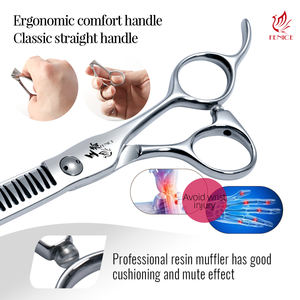 Fenice VG10 acier 7 pouces 3D <span class=keywords><strong>dégradé</strong></span> dents sans trace <span class=keywords><strong>ciseaux</strong></span> de toilettage <span class=keywords><strong>pour</strong></span> animaux de compagnie chien toilettage Chunker <span class=keywords><strong>ciseaux</strong></span> amincissement 70% - Product Image 6