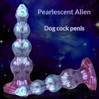 Produit phare pour le commerce international : Dildo en forme de chien, pénis simulé en silicone liquide, couleurs assorties, dilatateur anal externe SM pour adultes