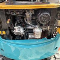 Mini-excavatrice d'occasion japonaise d'origine U17 de 1,7 tonne, sur chenilles hydrauliques, avec moteur, boîte de vitesses et pompe hydraulique