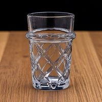 Conception personnalisée Tasse en verre Premium 135ml Transparent Écologique Réutilisable Tasse à vin en verre pour les marques d'alcool