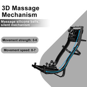 Chine multifonction double rail sl spa <span class=keywords><strong>pied</strong></span> <span class=keywords><strong>genou</strong></span> chaise de massage se détendre gravité 0 - Product Image 5