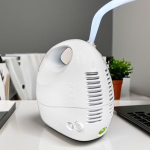 Pabrik grosir medis portabel <span class=keywords><strong>Nebulizer</strong></span> <span class=keywords><strong>Mini</strong></span> listrik plastik bantuan napas digunakan di rumah dengan sertifikasi ROHS & CE - Product Image 3