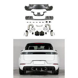 Lèvre arrière de remplacement en carbone sec 2018-2025, neuf, pour pare-chocs Cayenne Coupé <span class=keywords><strong>GT</strong></span> - Product Image 1