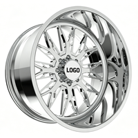 JTX WIDOW Geschmiedete Leichtmetallfelgen 20-30 Zoll 8x165.1 8x170 8x180 für Chevrolet K3500 Dodge Ram 2500 Ford E-350 Maßgefertigte LKW-Felgen