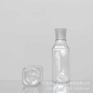 Bouteille de bain de bouche en plastique PET 80 ml, diamètre 52 mm, portable, emballage général, personnalisable - Product Image 1