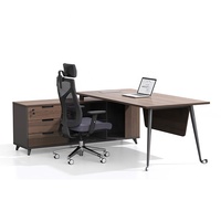 Pieds de table réglables en hauteur en fer et acier modernes avec structure métallique pour bureau à domicile et bureau d'ordinateur