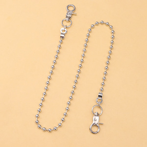 โซ่คาดเอวผ้ายีนส์สำหรับผู้หญิง ประดับมุกเทียม ชั้นเดียว สไตล์ฮิปฮอป เครื่องประดับแฟชั่นสำหรับใส่ทุกวัน - Product Image 3