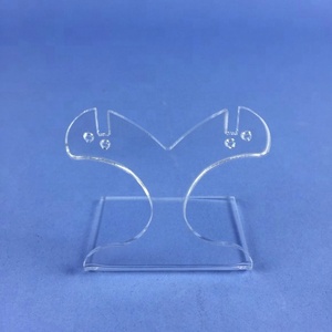 Y รูปเครื่องประดับอะคริลิคต่างหูขาตั้ง Perspex ที่วางต่างหู Y รูปร่างสไตล์ต่างหูเดี่ยวหู<span class=keywords><strong>ส</strong></span><span class=keywords><strong>ตั๊</strong></span><span class=keywords><strong>ด</strong></span>ตู้โชว์ - Product Image 3