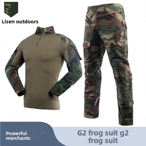 Combinaison de combat G2 en coton respirant pour homme, manches longues, camouflage américain, résistante à l'usure, pour entraînement tactique en extérieur - Product Image 2