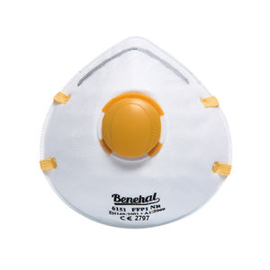 Benehal CE FFP2 FFP1 <span class=keywords><strong>respirator</strong></span> & masker, <span class=keywords><strong>respirator</strong></span> bentuk Cup sekali pakai kain tidak ditenun PPE standar Australia MS6152 - Product Image 4