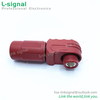 Prise de borne de batterie solaire HV 8mm 120A stockage d'énergie connecteur étanche à courant élevé pour câble de 25mm
