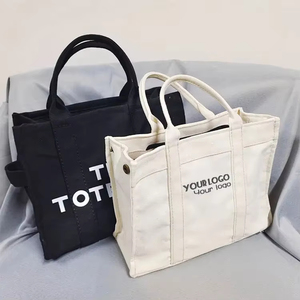 Sac fourre-tout de <span class=keywords><strong>plage</strong></span> en <span class=keywords><strong>toile</strong></span> de coton de grande capacité, robuste et épais, stéréoscopique, durable, à fermeture éclair, dessin animé pour la <span class=keywords><strong>plage</strong></span> - Product Image 1