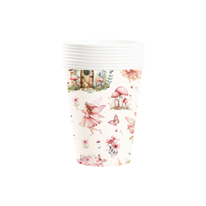 Juego de Decoración para Fiestas Infantiles DAMAI, Platos y Vasos de Papel con Diseño de Hongo Elfo Rosa, Juego de Vajilla para Fiestas de Cumpleaños - Product Image 5