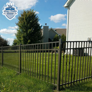 Panneau de clôture en <span class=keywords><strong>palissade</strong></span> galvanisé en fer forgé pour jardin extérieur bon marché - Product Image 2