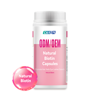 Capsules d'acides aminés pour adultes, marque privée OEM, biotine haute pureté, d'origine végétale fermentée, pour cheveux et ongles
