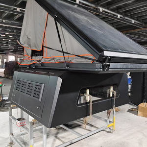 Usine personnalisée OEM 4x4 antivol camion camping-car auvent pick-up <span class=keywords><strong>toit</strong></span> rigide auvent en aluminium pour Triton <span class=keywords><strong>Ranger</strong></span> avec <span class=keywords><strong>tente</strong></span> <span class=keywords><strong>de</strong></span> <span class=keywords><strong>toit</strong></span> universelle - Product Image 4