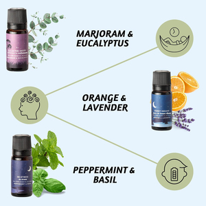 Huile de méditation aromathérapeutique <span class=keywords><strong>pour</strong></span> le sommeil, ensemble d'huiles essentielles relaxantes, lavande, menthe poivrée, jasmin, eucalyptus, orange <span class=keywords><strong>pour</strong></span> diffuseurs - Product Image 4