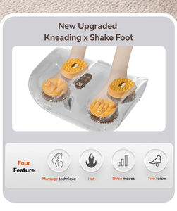 Masajeador de Pies y Pantorrillas con Vibración y Calor OEM, con Ajustes de Temperatura Relajantes de 40/45 °C, Modos de Avance/Retroceso - Product Image 5