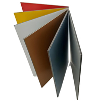 Panel Compuesto de Aluminio ACM Acp Alucobond de Alta Calidad Resistente a la Intemperie, Revestimiento Doble de 3mm 4mm, Precio Competitivo